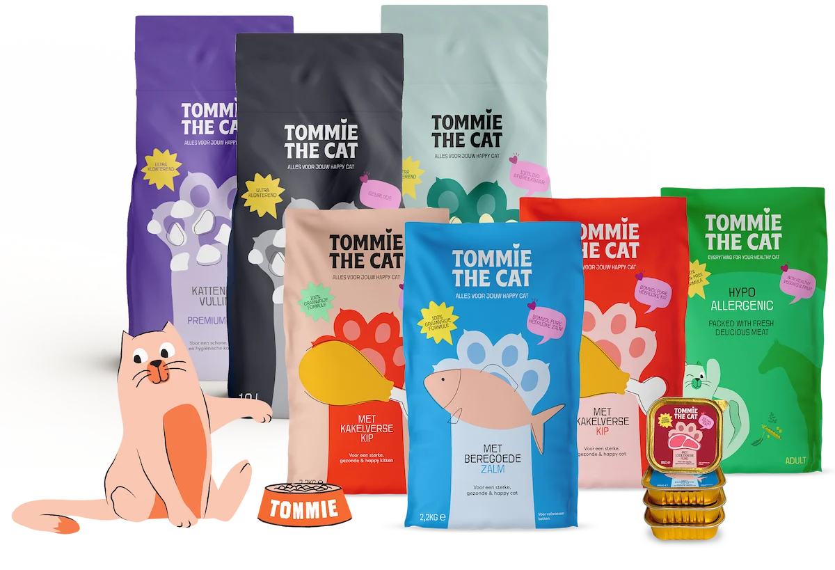 Tommie the Cat productpakket