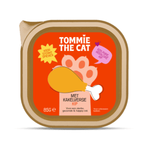 Tommie the Cat natvoeding kip verpakking